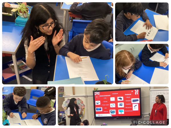 Y4 being taught by HSBC Future Coders