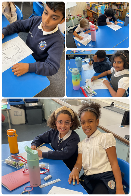 collage v2 Y4 children taking part in a PHSE lesson.